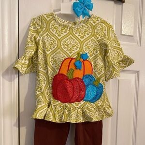 Emily Rose Fall Outfit and Hairbow